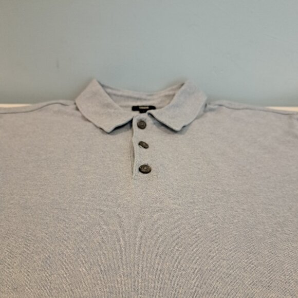 Vince Men's Medium 3-Button Short Sleeve Polo Style #M3329-9218 - Picture 6 of 13